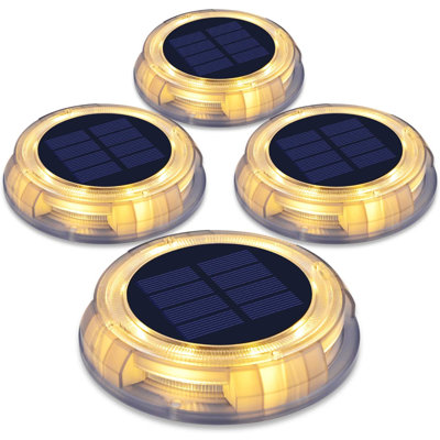 Ensemble de DEL intégrées à basse tension alimentées par énergie solaire