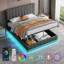 Dehlani Upholstered Ottoman Storage Bed