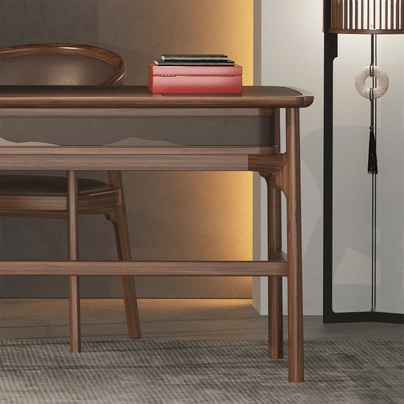 Combinaison bureau et chaise de style chinois