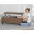Faux Leather Lift Top Storage Bench-1101328832