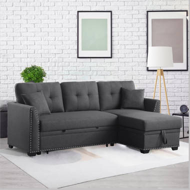 Wade Logan® Blaykelee Upholstered Sectional & Reviews