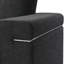 Chaise avec accoudoirs en tissu Gianna-280446366