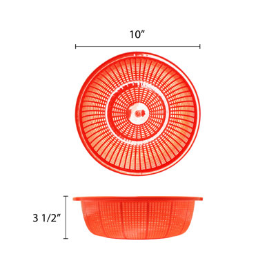 Thunder Group Inc. Plastic Colander Set