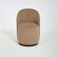 Chaise pivotante en velours 360 degrés-1640220250