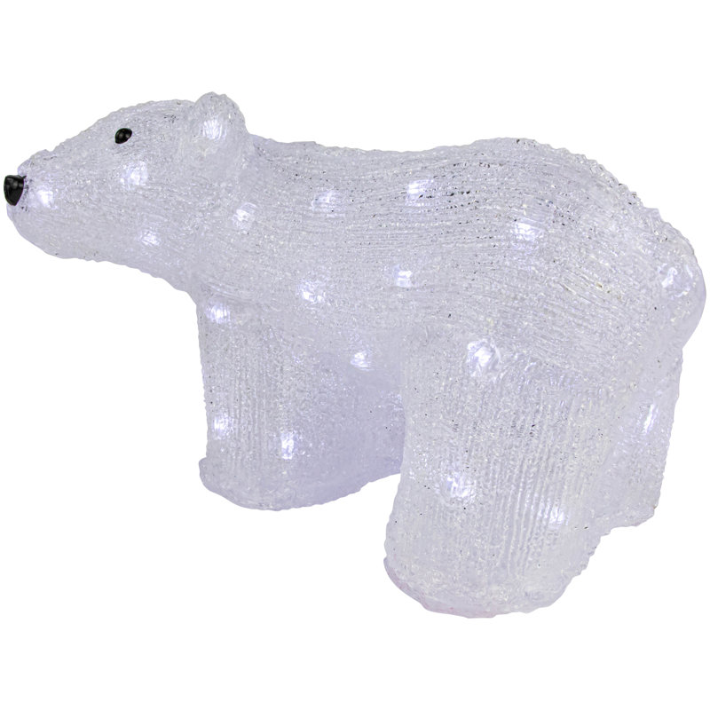Décoration de Noël 13,5 po en acrylique de qualité commerciale
