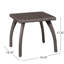Table d'appoint d'extérieur en osier, résistante aux intempéries et durable pour un patio ou une terrasse-957549476