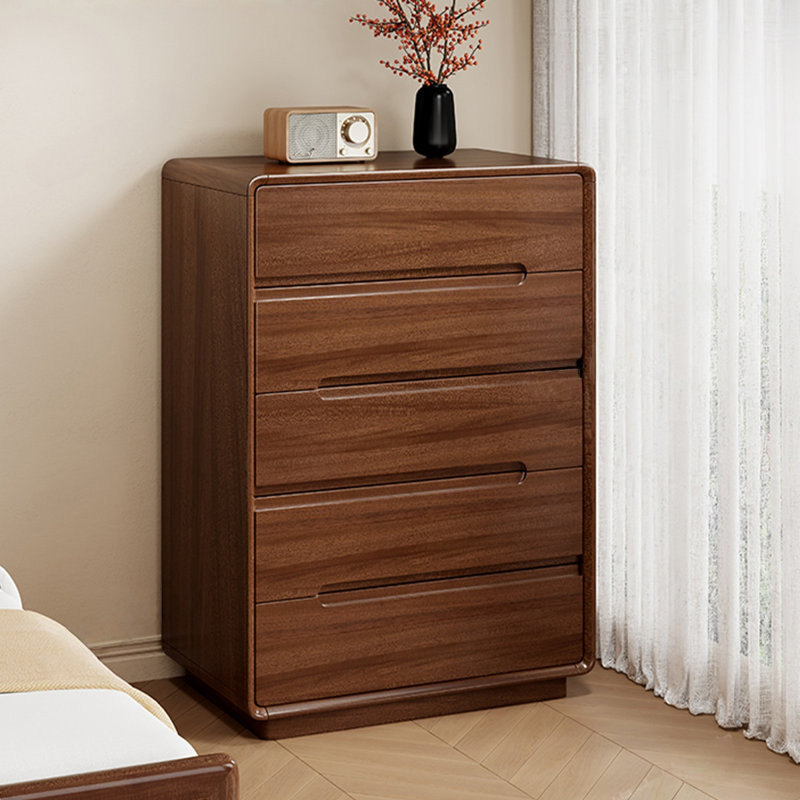 Walnut Solid Wood Accent Cabinet