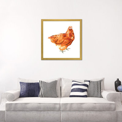 «Wild Chicken I» par Emma Scarvey - reproduction d'art