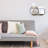 Circle Floating Shelf with Live Edge