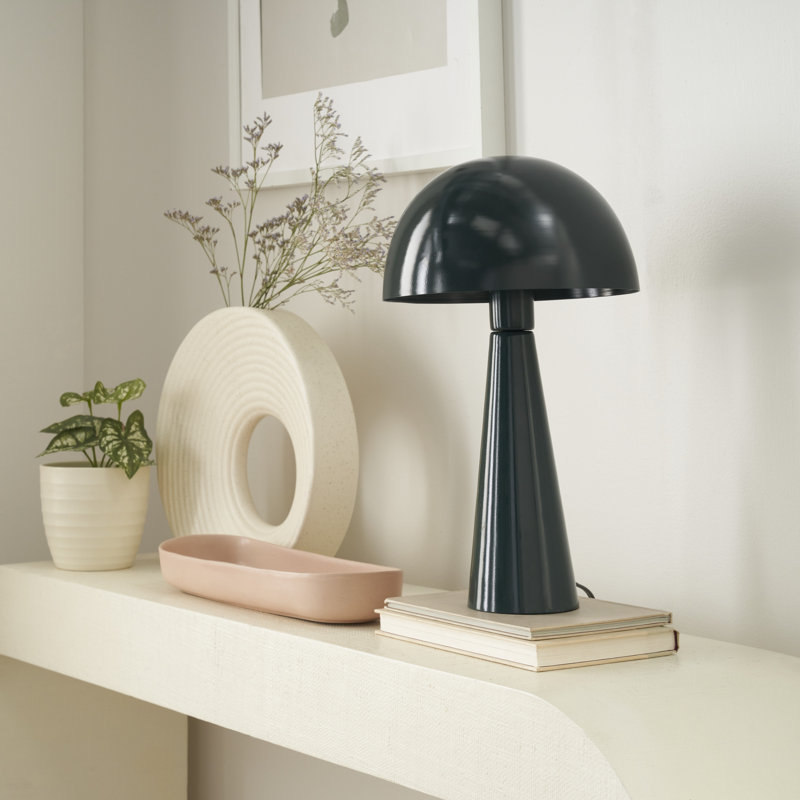 Zola Metal Desk Lamp, Green, Green