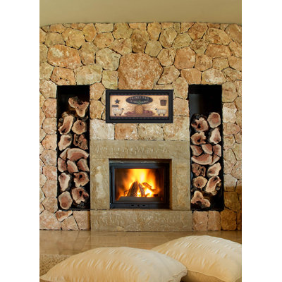 Primitive and Antiques Shelves Framed Wall Art for Living Room, Home Wall Decor by Pam Britton