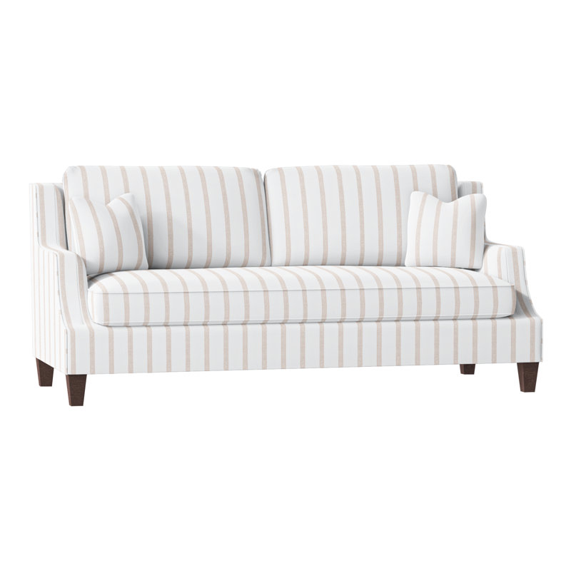 Savannah Sofa, Tobacco, Perigold Mixi Linen