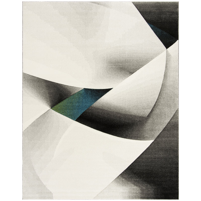Vilica Performance Abstract Rug, Rectangle 5'3" x 7'6"