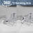 Chrome Bathroom Sink Faucet With Spray Function And Temperature Display For Anti-Skid Switch And Hot & Cold And 360° Rotary-121292284