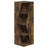 Book Shelf, Stackable 2-in-1 Bookshelf, Corner Bookcase with Display Shelf, 16.1 x 16.1 x 49.1, for Living Room, Bedroom, Home Office, Amber Pine-121881950