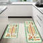 Ensemble de 2 tapis de cuisine Retro Kitchen Utensil
