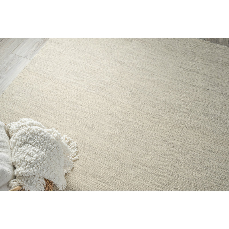 Chelsea Flatweave Wood Area Rug, Rectangle 2' x 3', Beige/Gray