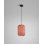 Luminaire suspendu tambour 1 lumière DEL Nans