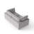 2-Seater Sofa, Modern Minimalist Loveseat Couch-1671755780