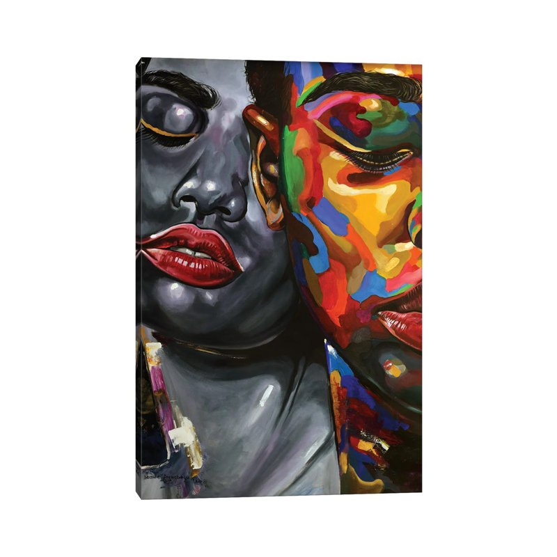«Force in Diversity II» par Damola Ayegbayo, impression sur toile tendue, H 40 po x l 26 po x P 1,5 po, Toile tendue