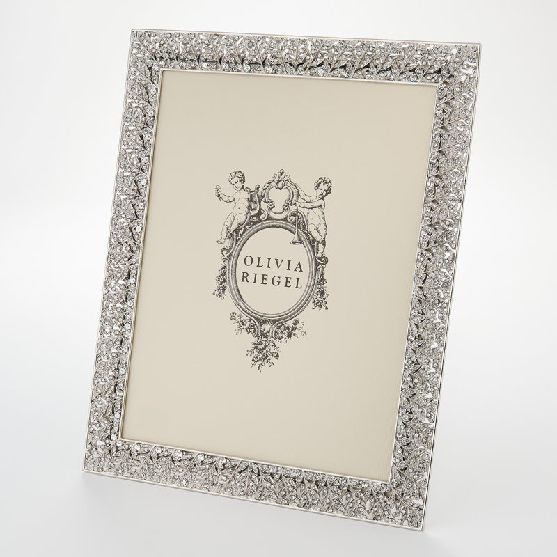 Florence Metal Picture Frame, 8" x 10", Silver
