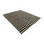 Tapis noir et blanc Orta
