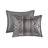 7 Piece Jacquard Comforter Set Grey