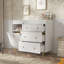 Commode à langer moderne avec rangement solide-95339355