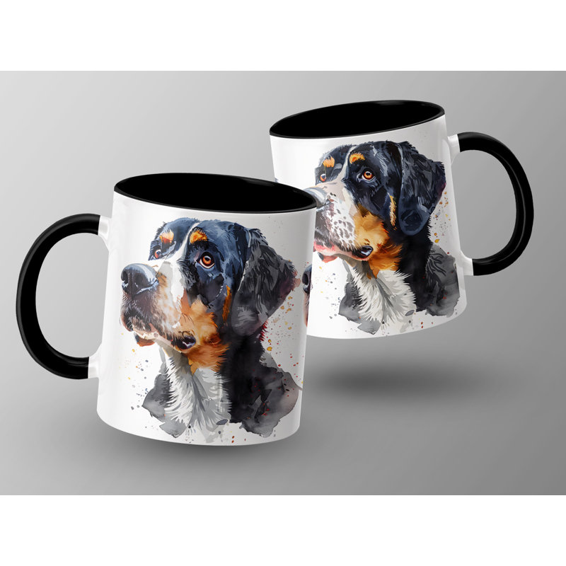 Ceramic Coffee Mug, 3, Black