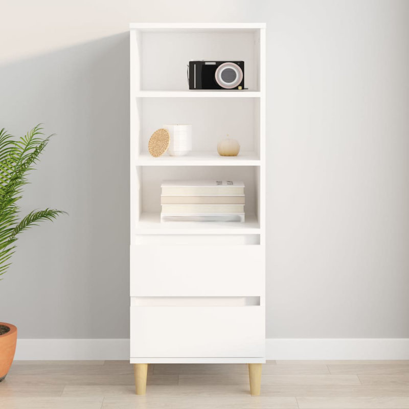 Kihana 40cm Sideboard, White/Oak