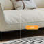 Coussin modulaire 110,24 "blanc 100% polyester-129489663