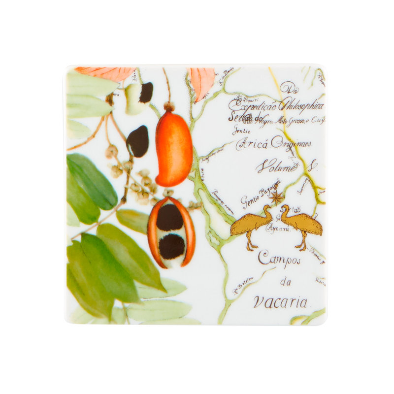 Amazōnia Porcelain Coaster