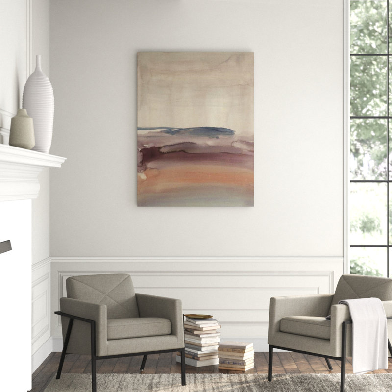 Ashed Silence I Painting by Janice Sadler, 53" H x 40" W, Image Brush Gel