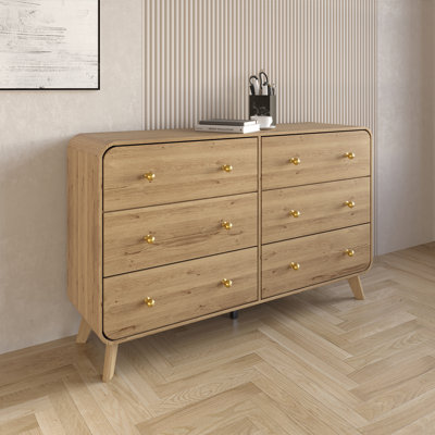 Commode à 6 tiroirs