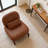 Cute Accent Chair with Solid Wood Legs-730907266-730907264