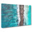 Beach Road Across The Ocean Painting - Wrapped Canvas-56656337