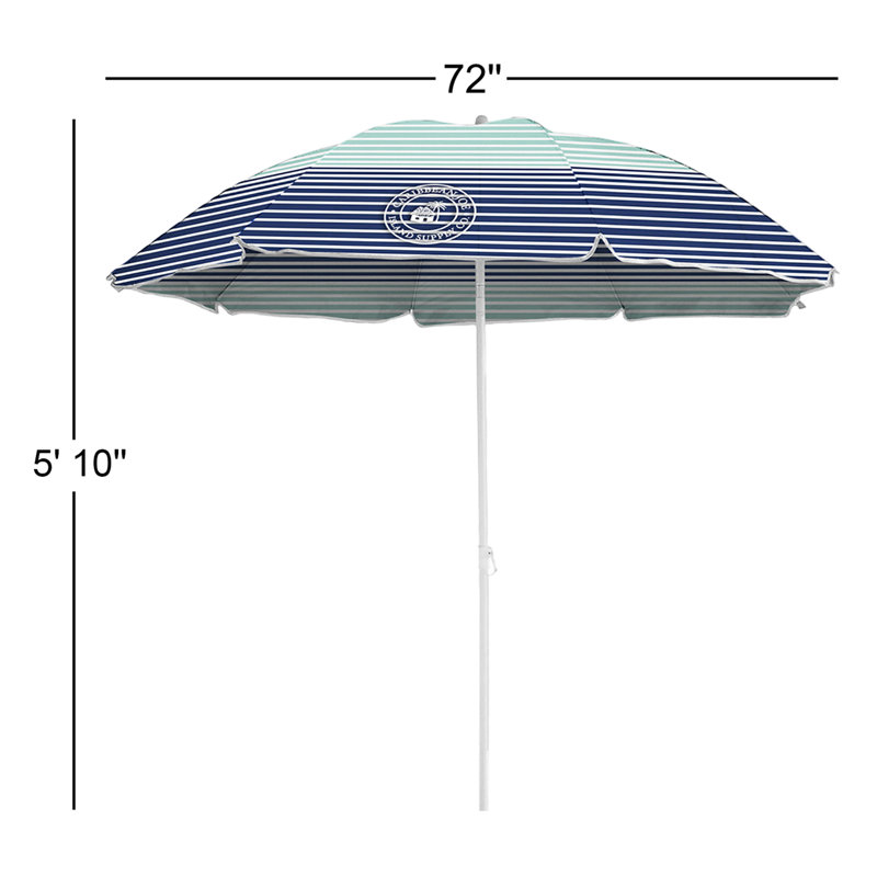 Parasol de plage 6'