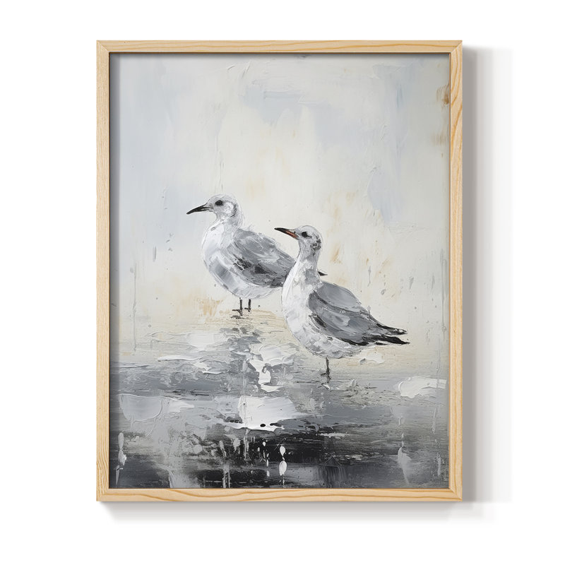 NAUTICAL Series CDXLVII, reproduction encadrée - bois massif, Naturel, H 11 po x l 9 po