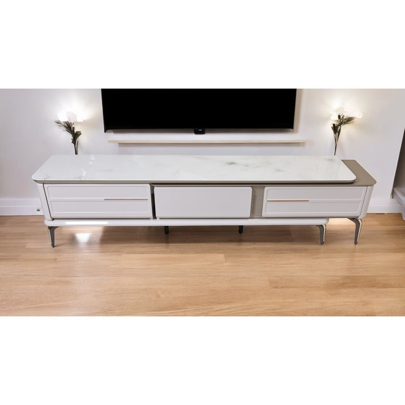 Davarious Unfinished TV Stand for TVs up to 75"