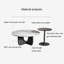 Table basse ronde