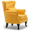 Fauteuil à oreilles touffeté-655096871