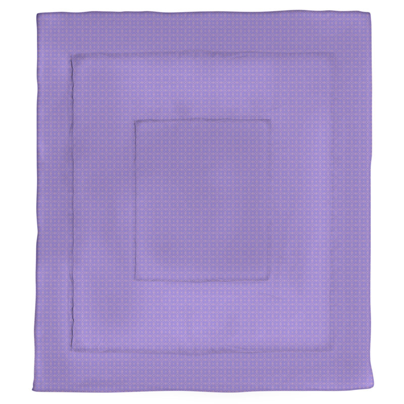 Édredon réversible Katelyn Elizabeth, Édredon simple TG, Mauve / Rose