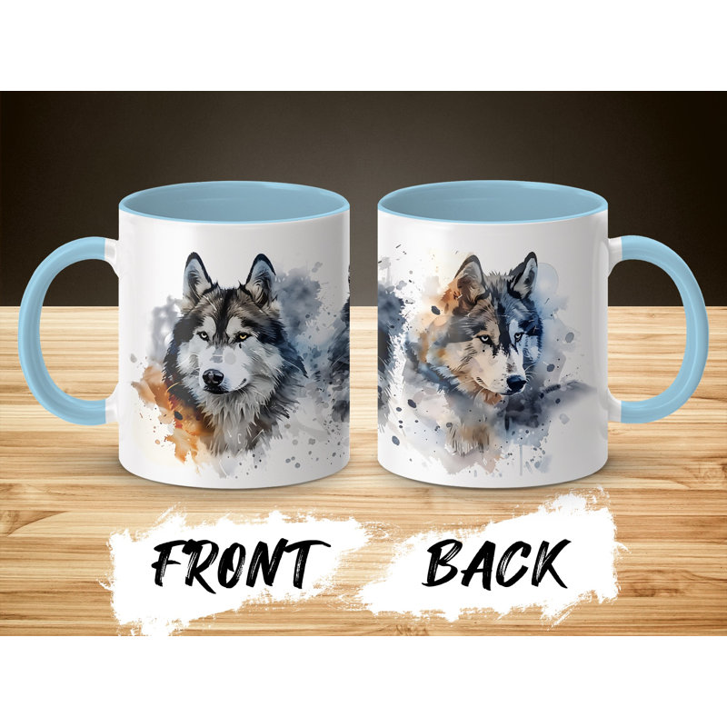 Ceramic Coffee Mug, 1, Light Blue