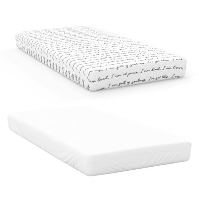 Education Cotton Blend - Piece Standard Crib Fitted Sheet