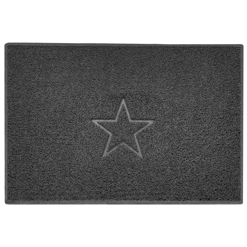 Non-Slip Geometric Indoor / Outdoor Doormat, 80cm W x 120cm L