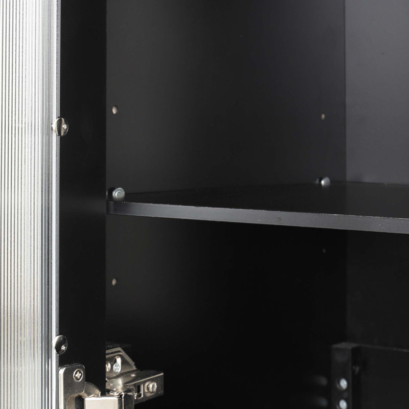 Meuble-lavabo 24 po avec lavabo, Noir