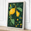Lemons and Foliage Botanical - Wrapped Canvas-1332275793-1332275798