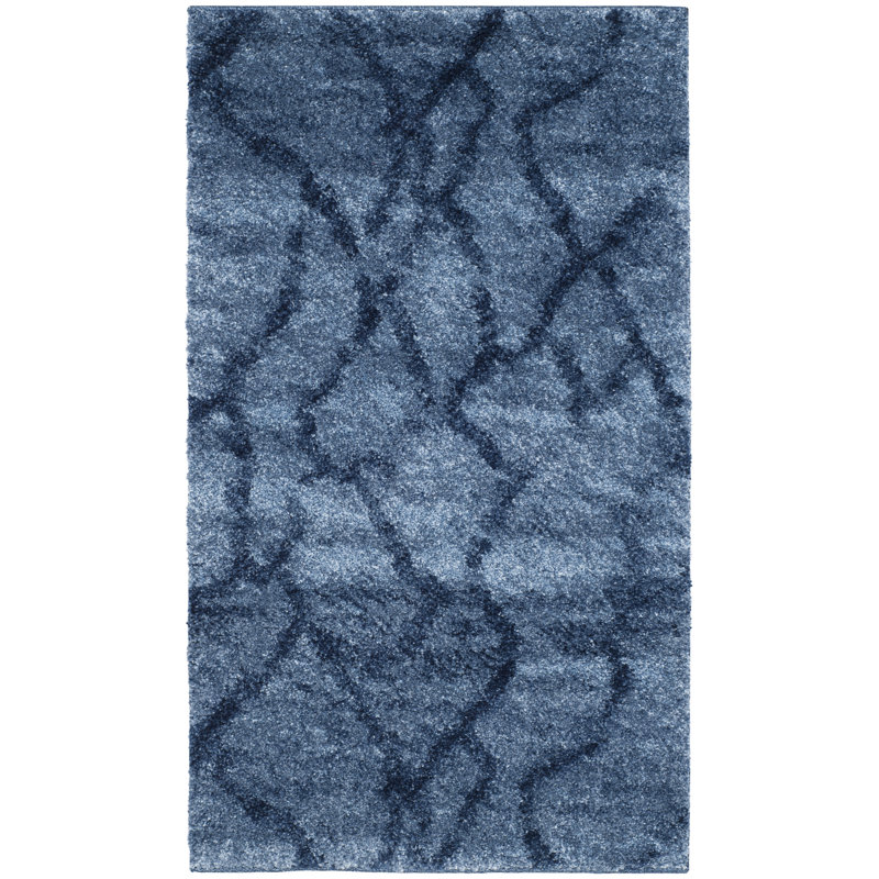 Tapis abstrait Socorro, Rectangle 2 pi 6 po x 4 pi