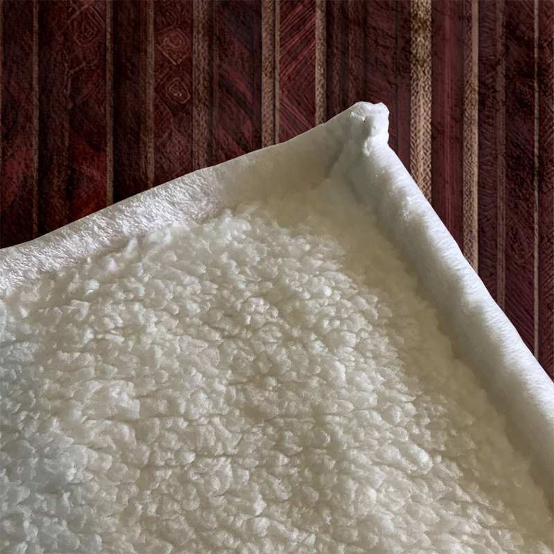 Couverture en sherpa, L 51 po x L 60 po