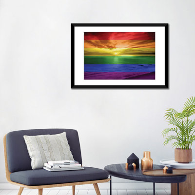 " Rainbow Sunset " by Maggie Olsen
